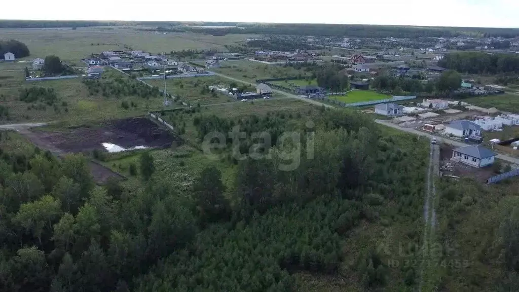 Участок в Тюменская область, Тюменский муниципальный округ, ... - Фото 1