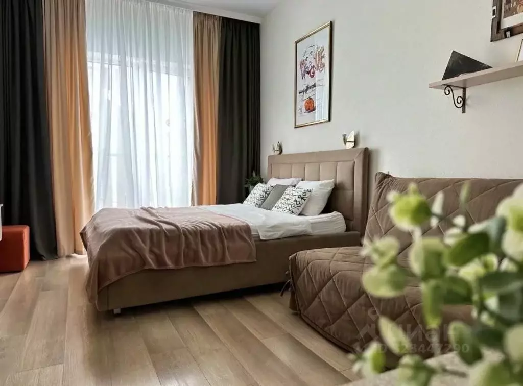 1-к кв. Башкортостан, Уфа Бакалинская ул., 33/2 (30.0 м) - Фото 1