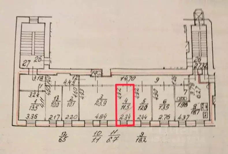 Комната Санкт-Петербург ул. Ленина, 29 (11.5 м) - Фото 2