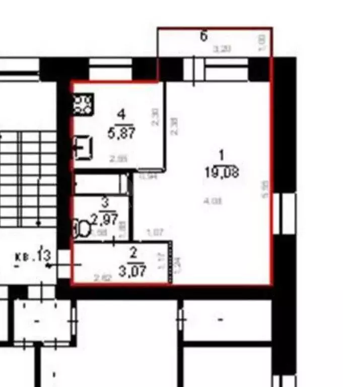 1-комнатная квартира: Ульяновск, Локомотивная улица, 15 (31 м) - Фото 1
