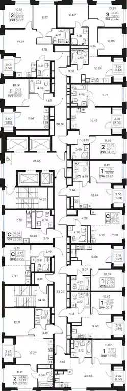 2-к кв. Нижегородская область, Нижний Новгород Глоракс Левобережный ... - Фото 2