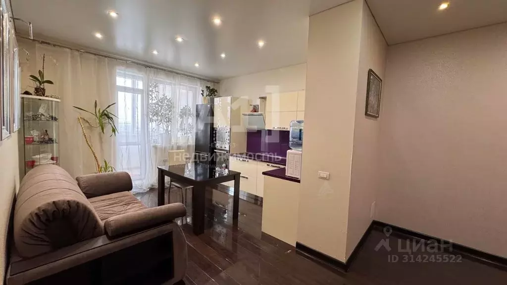 1-к кв. Челябинская область, Челябинск ул. Аношкина, 6 (51.2 м) - Фото 2