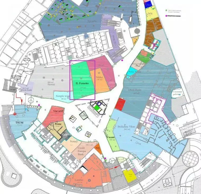 Помещение свободного назначения в Москва наб. Пресненская, 10блокС ... - Фото 1