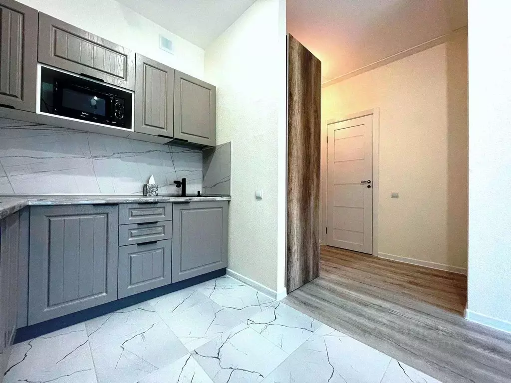 1-к кв. Ленинградская область, Всеволожский район, пос. Бугры ул. ... - Фото 2