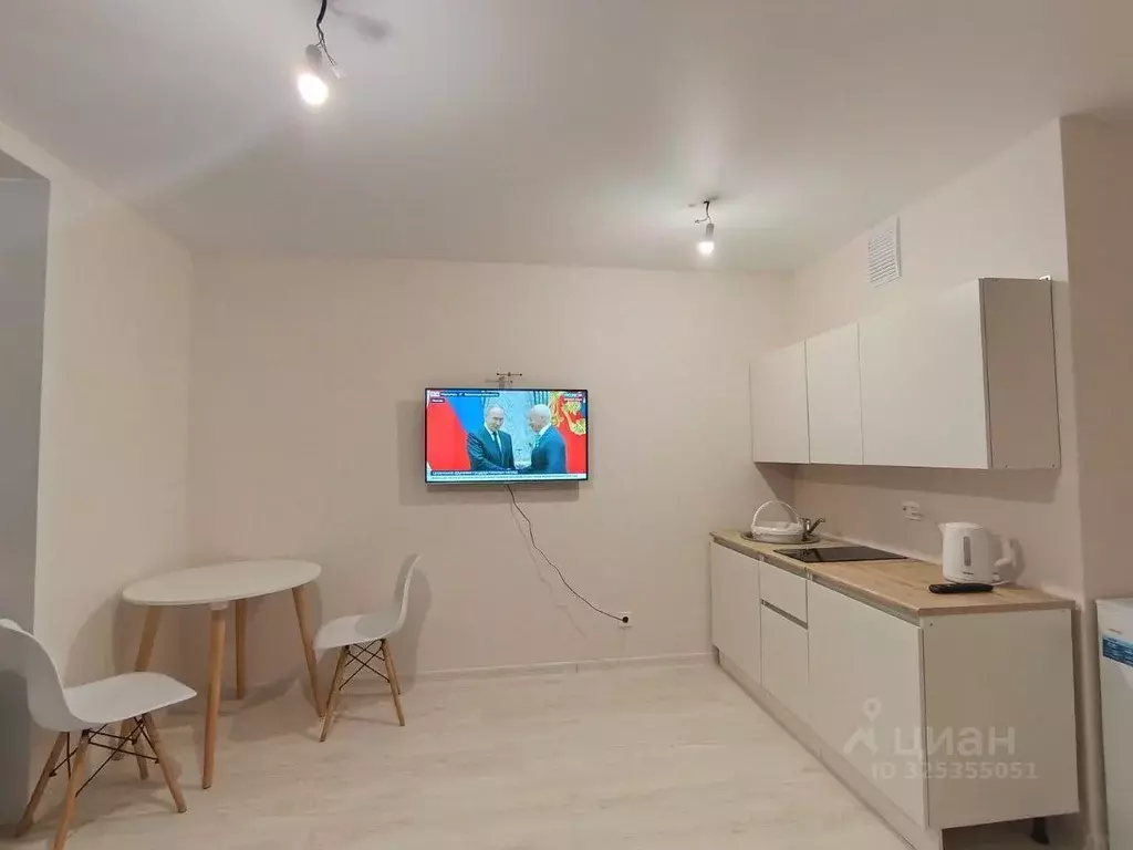 Студия Пермский край, Пермь ул. Сергея Есенина, 9Ак1 (23.0 м) - Фото 2