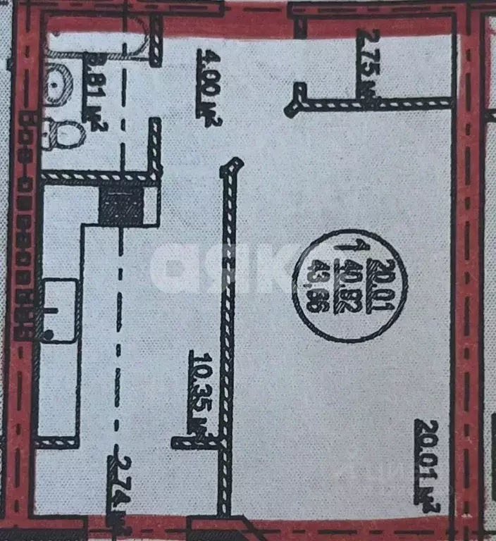 1-к кв. Краснодарский край, Горячий Ключ ул. Герцена, 52Г (43.7 м) - Фото 2