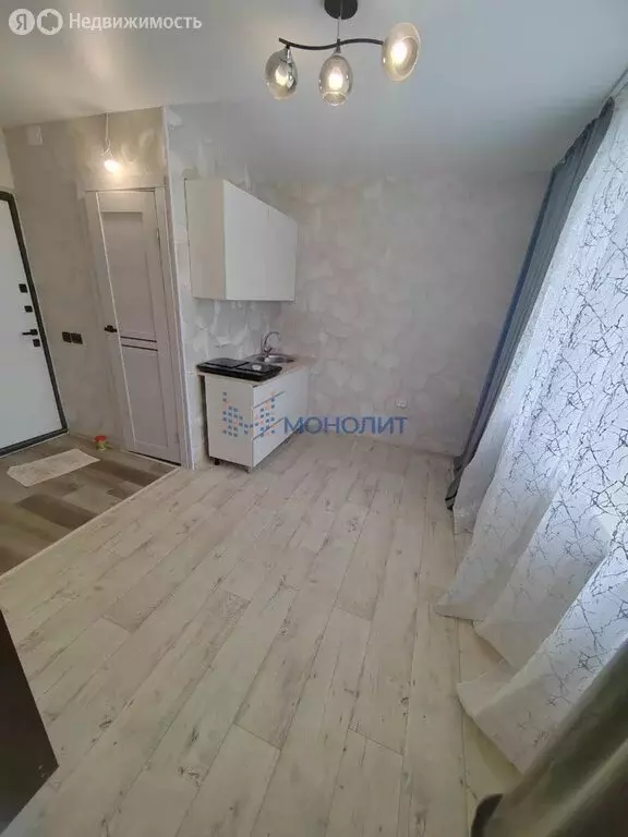 Квартира-студия: Нижний Новгород, улица Федосеенко, 34 (14 м) - Фото 2