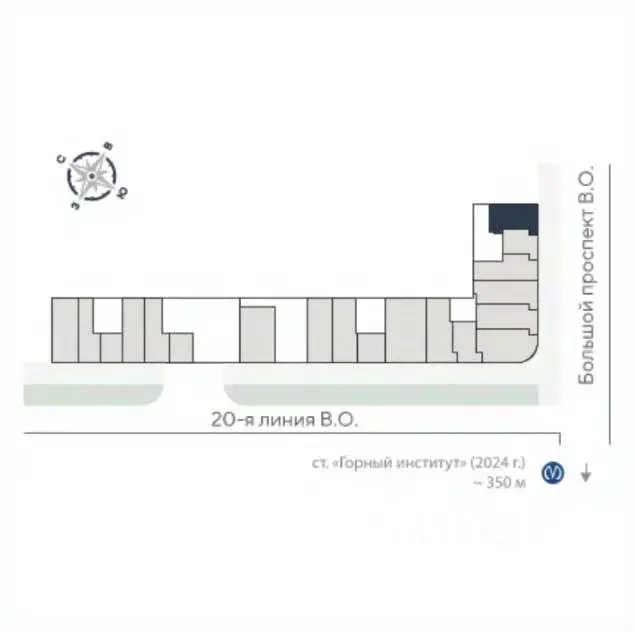 Помещение свободного назначения в Санкт-Петербург просп. Большой ... - Фото 2