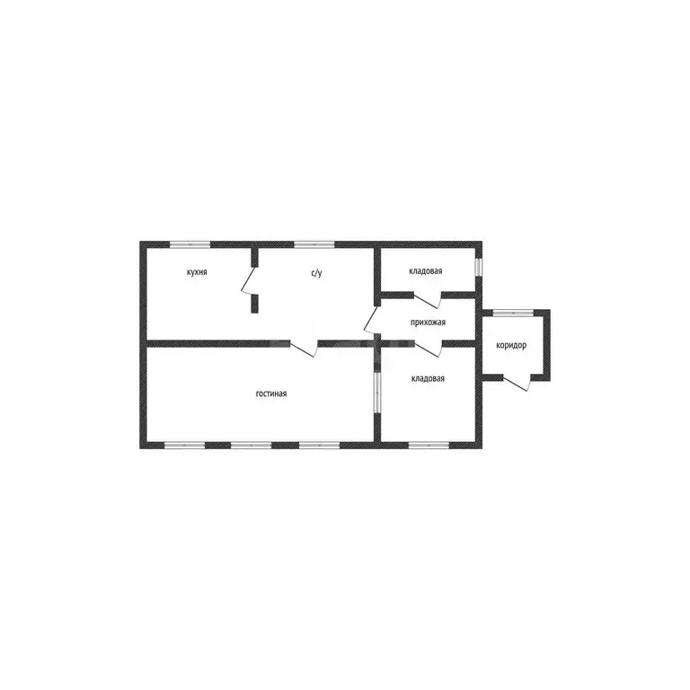 Дом в село Озерово, Привольная улица (40.2 м) - Фото 1