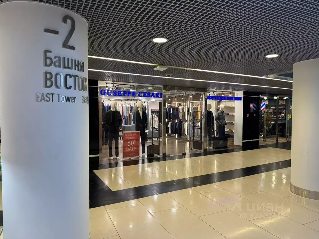 Торговая площадь в Москва наб. Пресненская, 12 (75 м) - Фото 2