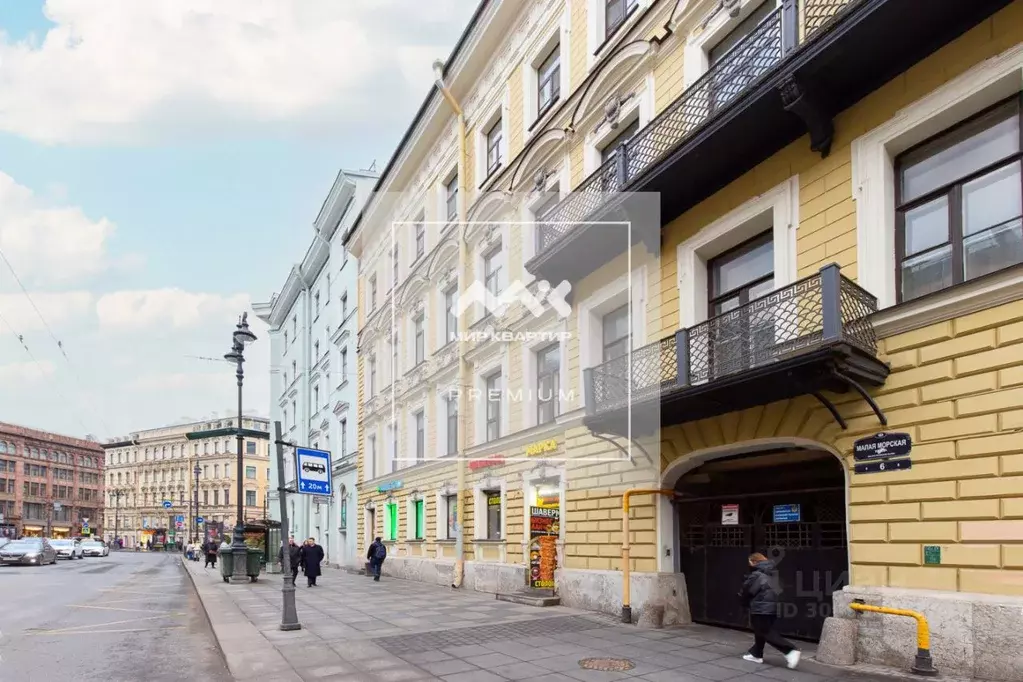 Помещение свободного назначения в Санкт-Петербург Малая Морская ул., 6 ... - Фото 1