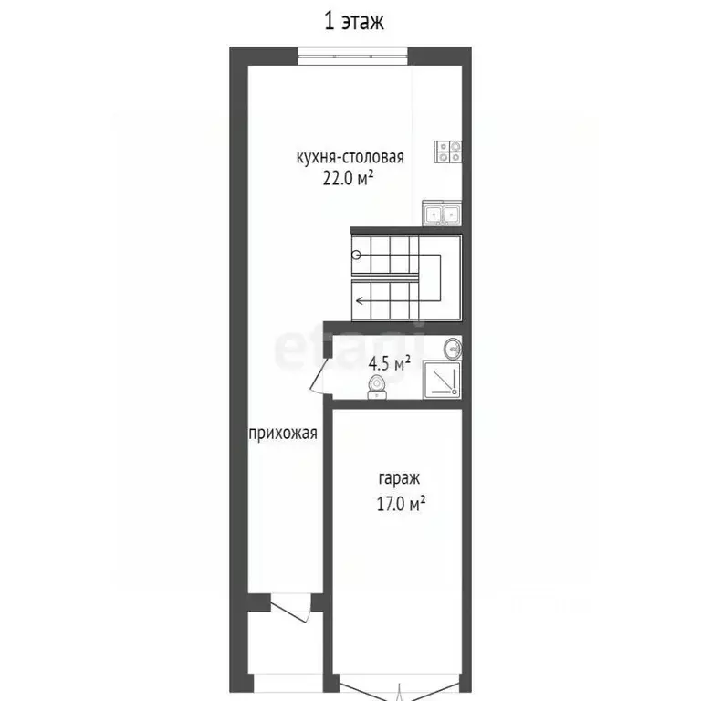 Таунхаус в Ростовская область, Таганрог ул. Энгельса, 12/1 (158 м) - Фото 1