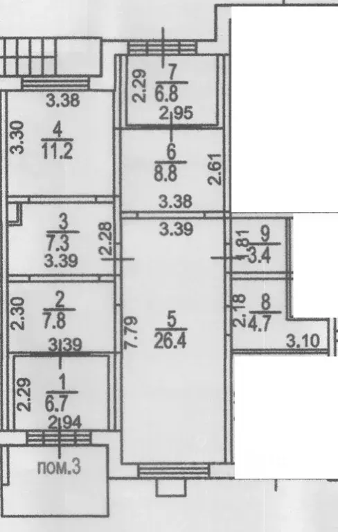 Помещение свободного назначения в Москва ул. Вертолетчиков, 7к1 (83 м) - Фото 1