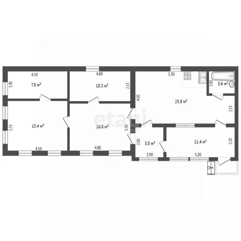 Дом в Ростовская область, Батайск ул. Половинко (92 м) - Фото 0