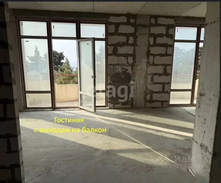 3-к кв. Крым, Ялта муниципальный округ, Гаспра пгт ш. Севастопольское, ... - Фото 1