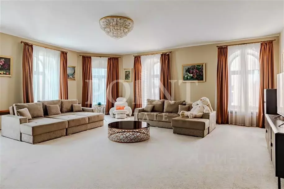 5-к кв. Москва ул. Остоженка, 7С1 (303.0 м) - Фото 1