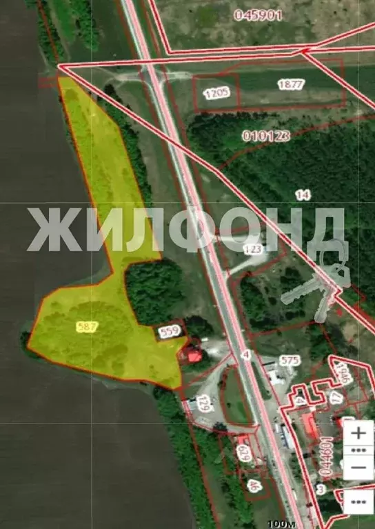 Участок в Новосибирская область, Новосибирский район, Морской ... - Фото 0
