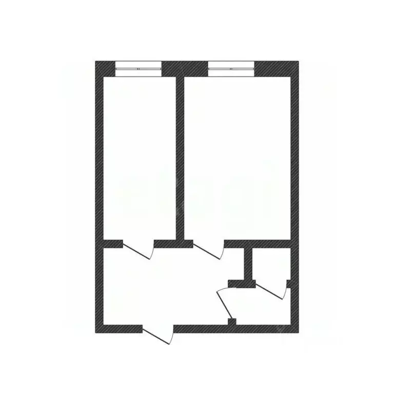 2-к кв. Курганская область, Курган Чернореченская ул., 91А (22.0 м) - Фото 2
