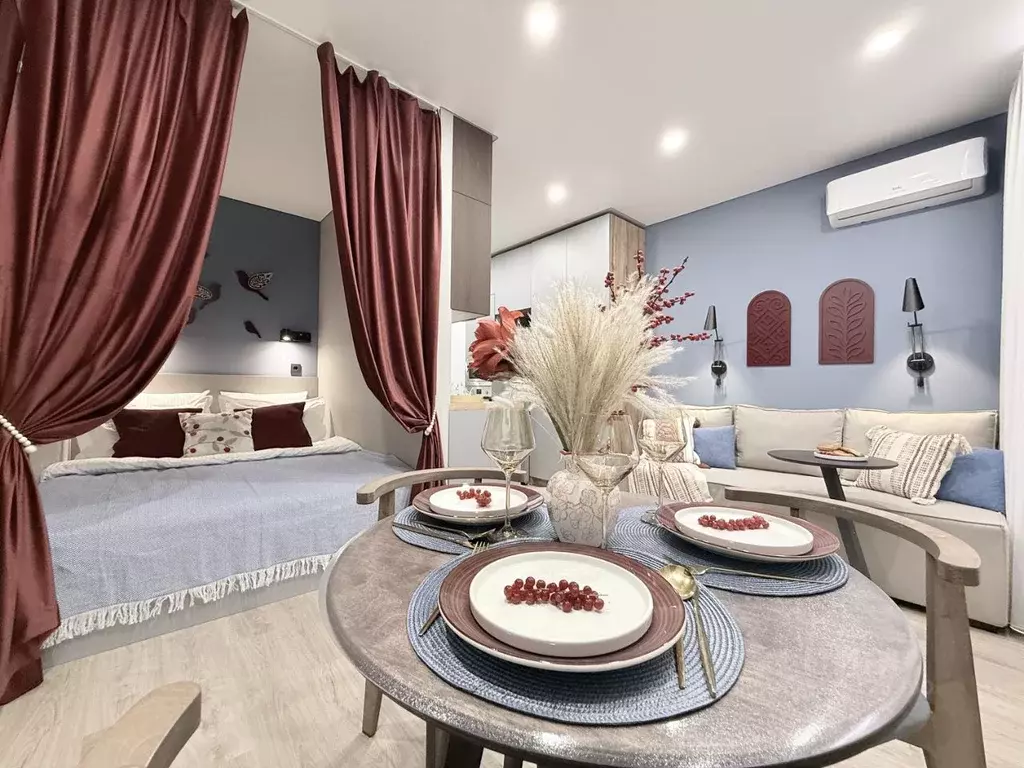 Студия Новосибирская область, Новосибирск ул. Никитина, 67 (28.0 м) - Фото 1