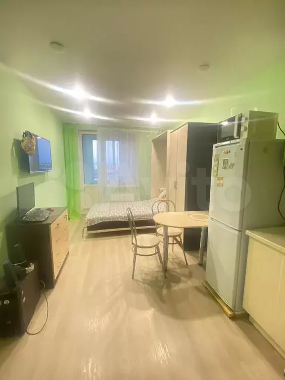 Квартира-студия, 25,4 м, 17/23 эт. - Фото 1