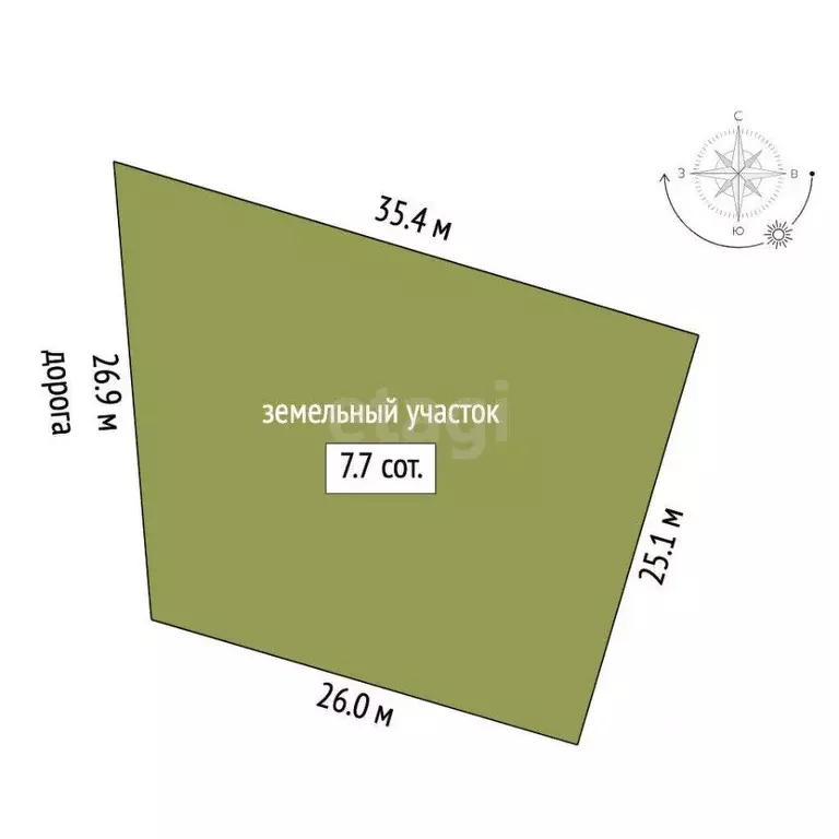 Участок в Ростовская область, Аксайский район, Большелогское с/пос, ... - Фото 2