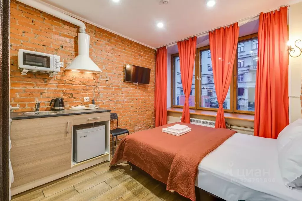 Студия Санкт-Петербург 8-я Советская ул., 10 (14.0 м) - Фото 2