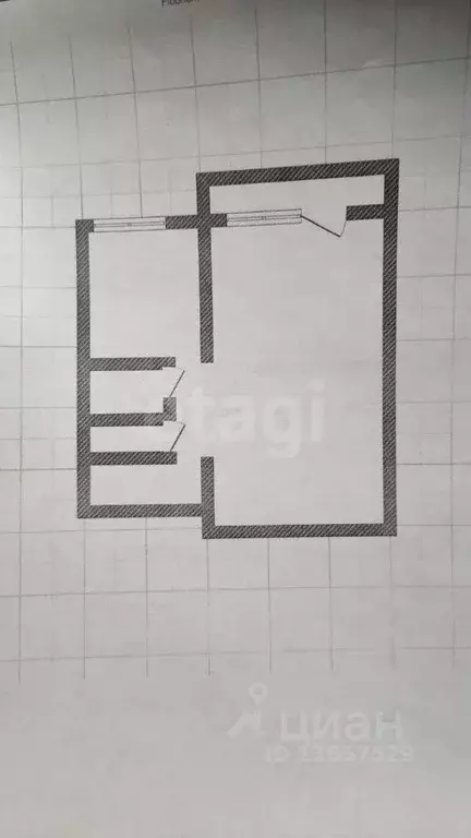 1-к кв. Иркутская область, Иркутск ул. Баумана, 235/7 (41.0 м) - Фото 2