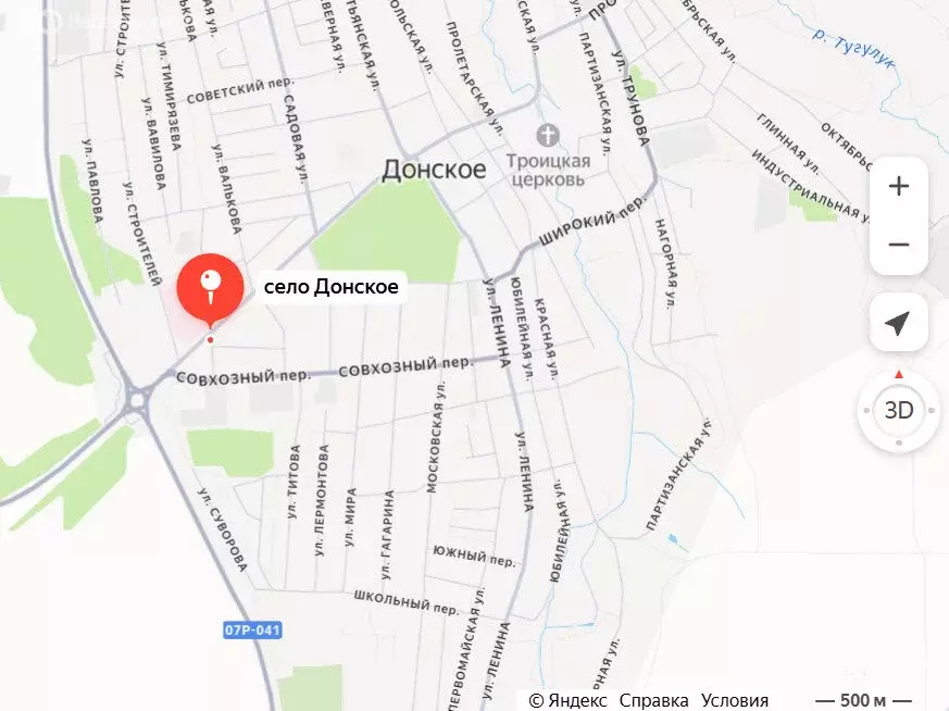 Участок в Донское, Солнечная улица (10.12 м) - Фото 1