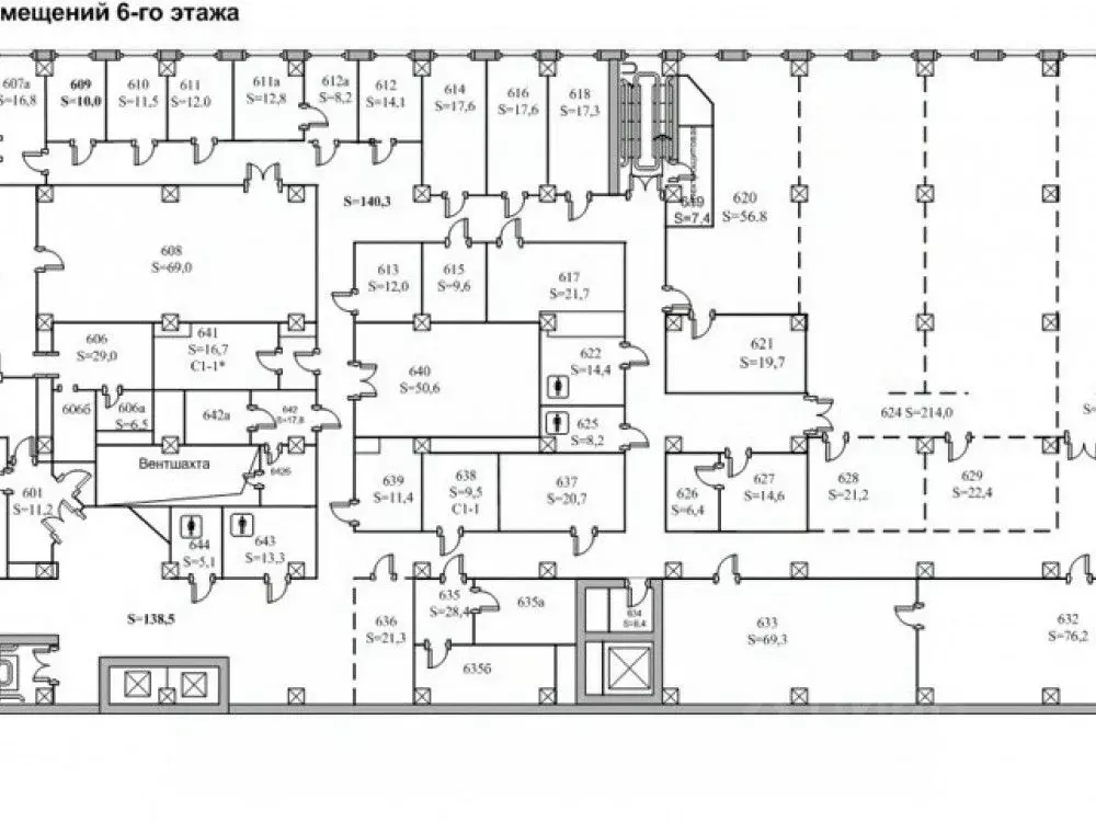 Офис в Москва Верхняя Красносельская ул., 2/1С1 (1540 м) - Фото 1