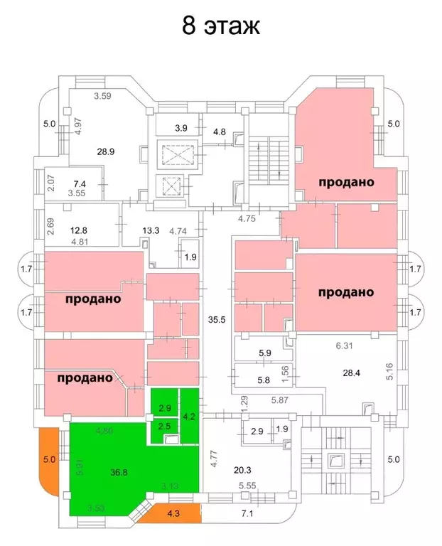 Офис в Новосибирская область, Новосибирск ул. Некрасова (56 м) - Фото 1