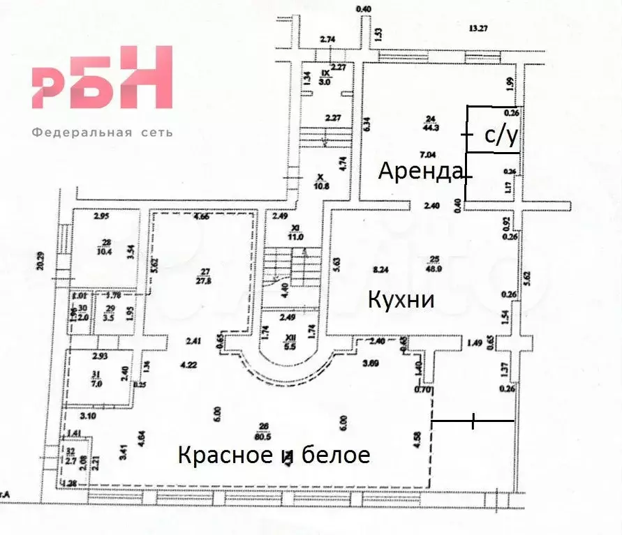 Маг. сопутствующ.товаров,офис,салон красоты,35м2 - Фото 0