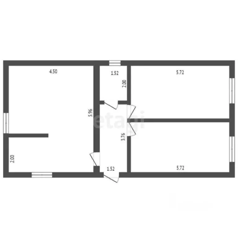 Дом в Тамбовская область, Мичуринск Коммунистическая ул., 197 (73 м) - Фото 2