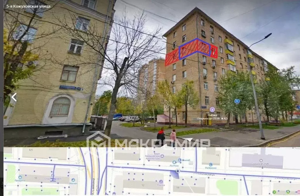 Комната 20 м в 3-к., 6/8 эт. - Фото 0