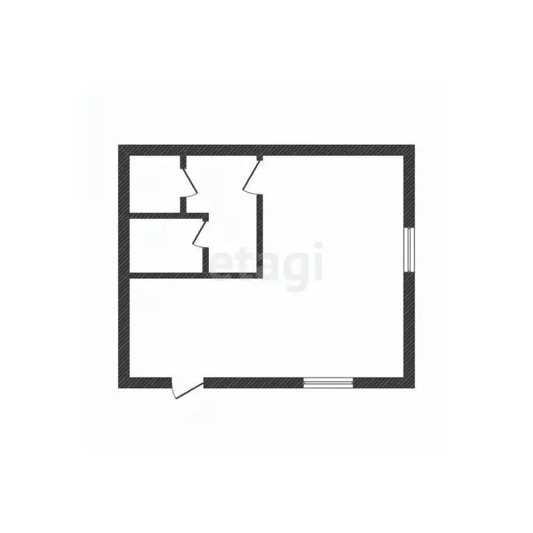 Торговая площадь в Курганская область, Курган ул. Красина, 43 (37 м) - Фото 2