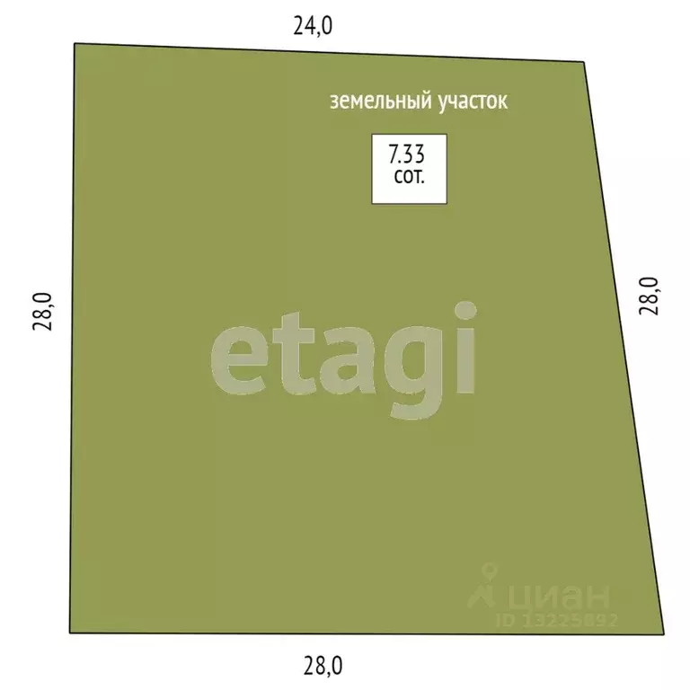 Участок в Вологодская область, д. Кулаково 5 (7.33 сот.) - Фото 2