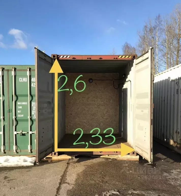 Гараж в Санкт-Петербург Коломяжский просп., 10Ж (10 м) - Фото 1