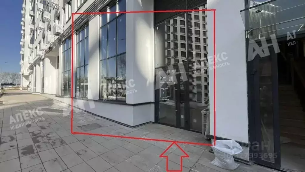 Помещение свободного назначения в Москва № 160 кв-л, 1Вк1 (67 м) - Фото 1