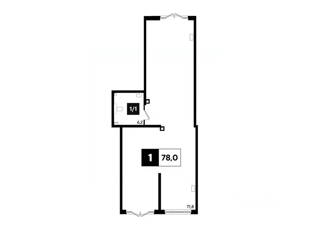 Помещение свободного назначения в Краснодарский край, Краснодар ... - Фото 1