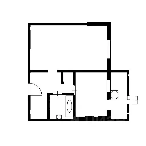 1-к кв. Башкортостан, Уфа ул. Авроры, 7/5 (32.9 м) - Фото 2