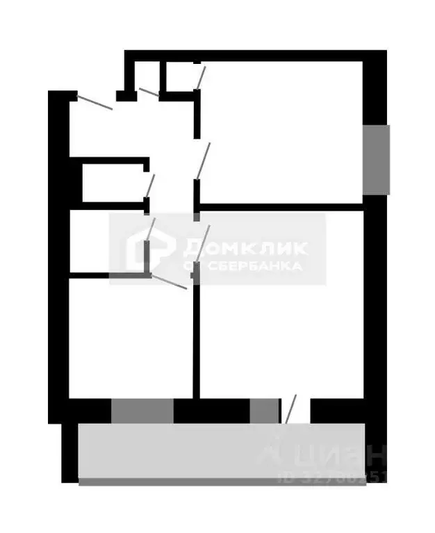 2-к кв. Москва Зеленодольская ул., 7К7 (41.0 м) - Фото 1