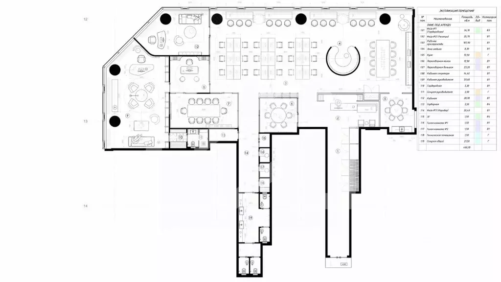 Помещение свободного назначения в Москва ул. Ермакова Роща, 1с1 (448 ... - Фото 2