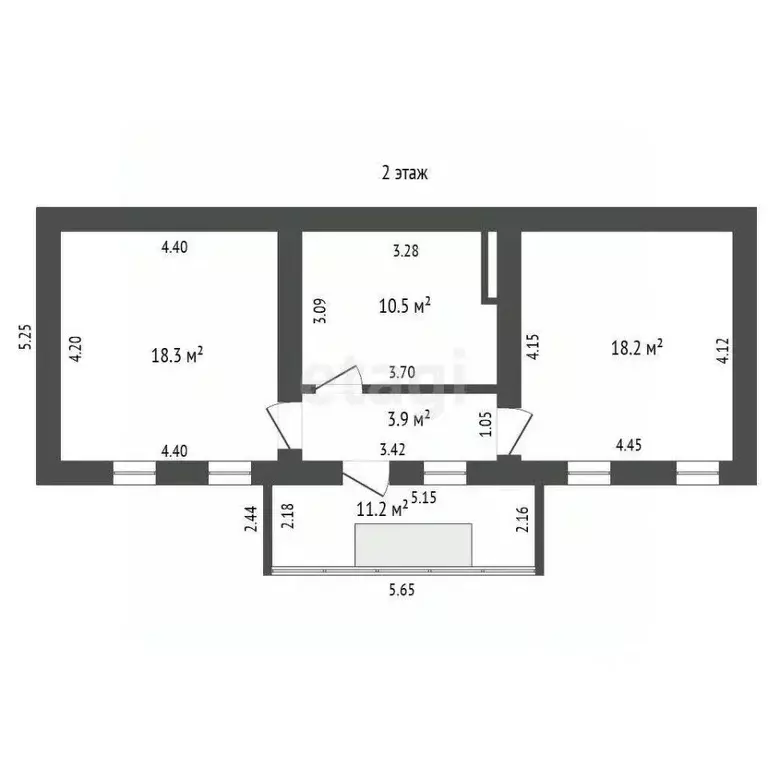 Дом в Крым, Феодосия муниципальный округ, Щебетовка пгт ул. ... - Фото 1