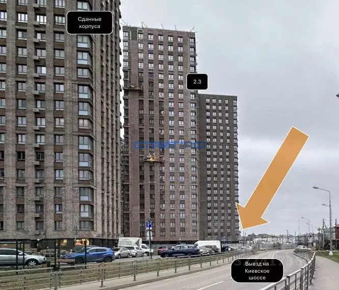 Помещение свободного назначения в Москва Тропарево Парк мк, 5с3к2 (97 ... - Фото 1