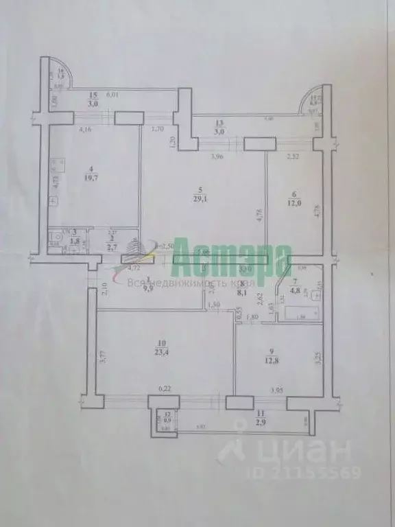 4-к кв. Забайкальский край, Чита ул. Столярова, 38 (124.3 м) - Фото 1