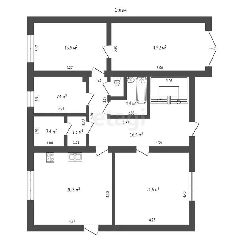 Дом в Тюнево, Кедровая улица (149.2 м) - Фото 1