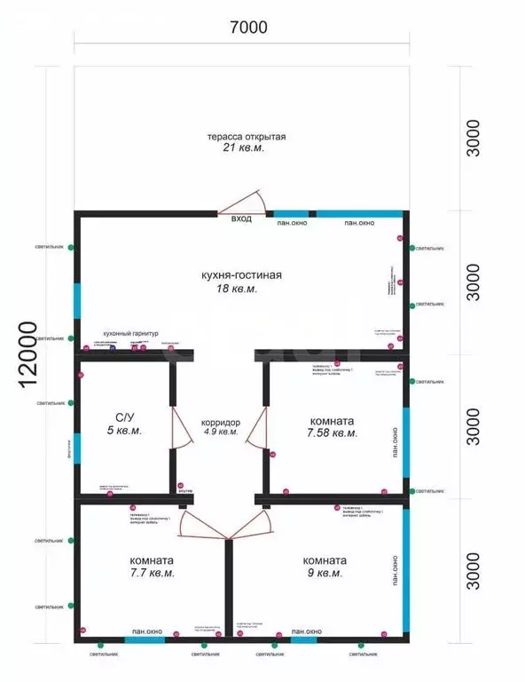 Дом в Южно-Сахалинск, СНТ Дорожник (120 м) - Фото 1