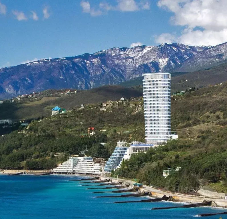 Свободной планировки кв. Крым, Алушта муниципальный округ, Партенит ... - Фото 1