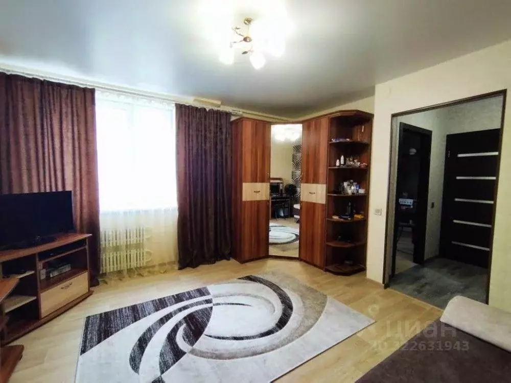 1-к кв. Омская область, Омск Волгоградская ул., 44 (31.0 м) - Фото 1