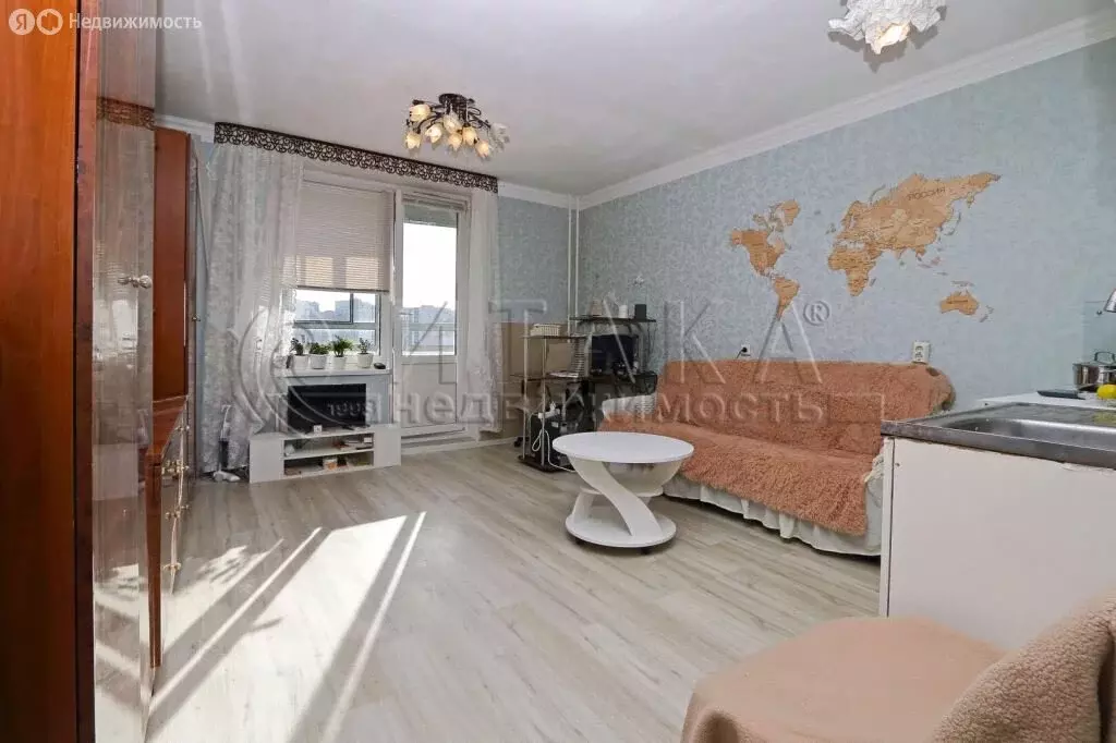 Квартира-студия: Санкт-Петербург, улица Оптиков, 45к1 (25.6 м) - Фото 1