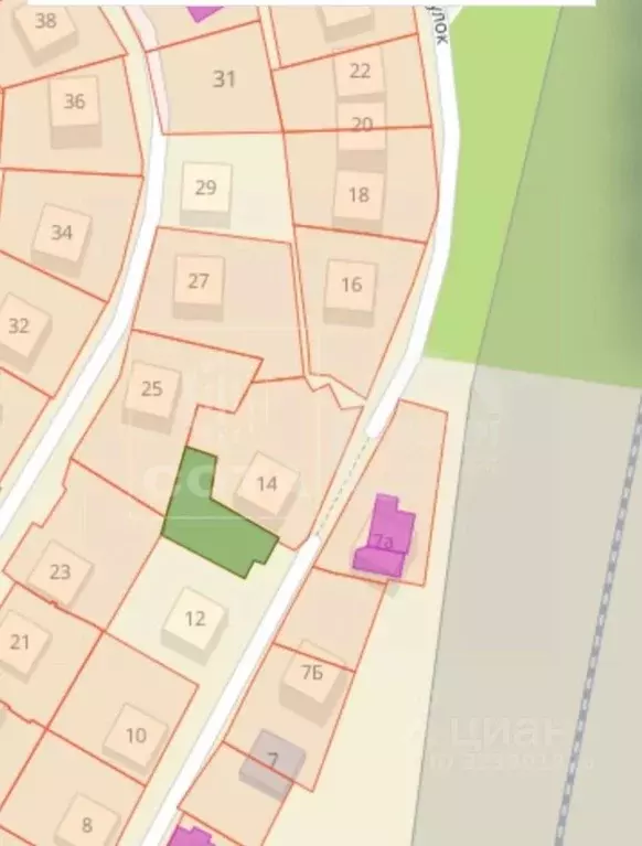 Участок в Воронежская область, Воронеж Дуговой пер., 14 (3.0 сот.) - Фото 2